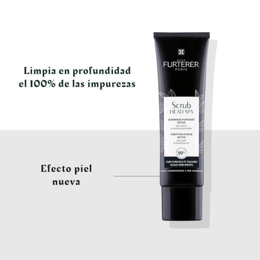 René Furterer Head Spa – Exfoliante purificante detox cuero cabelludo 150 ml