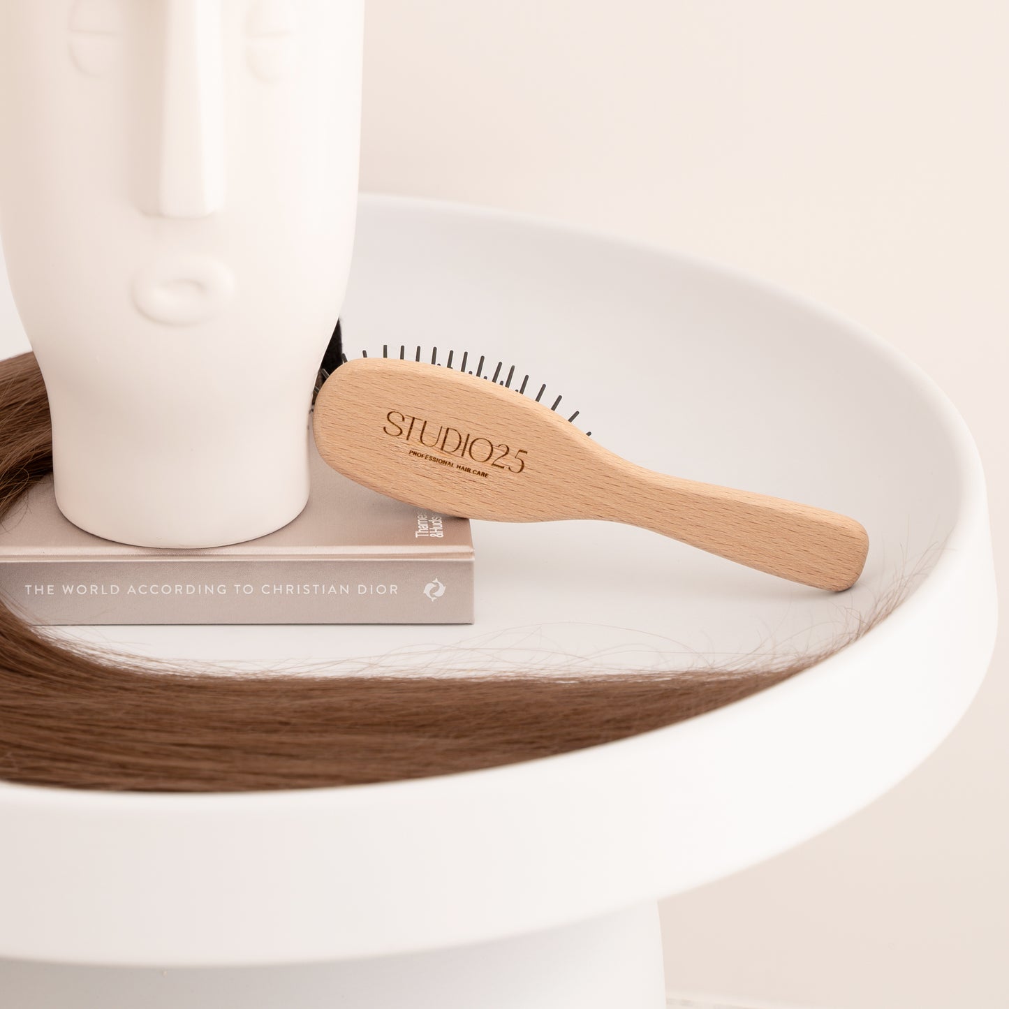 Cepillo Studio25 de madera natural