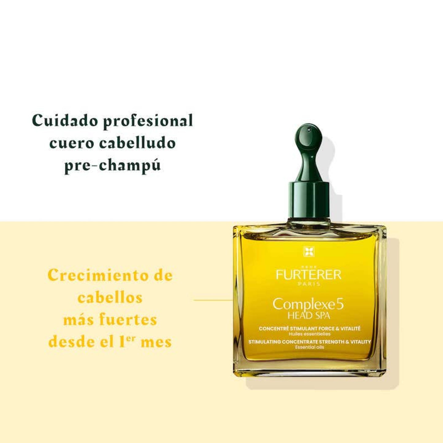 René Furterer Complexe 5 Head Spa – Concentrado cuero cabelludo – con aceites esenciales bio 50 ml