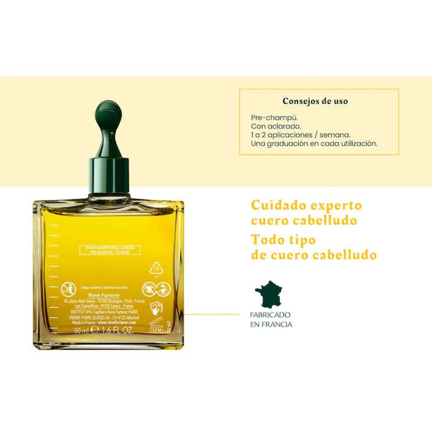 René Furterer Complexe 5 Head Spa – Concentrado cuero cabelludo – con aceites esenciales bio 50 ml