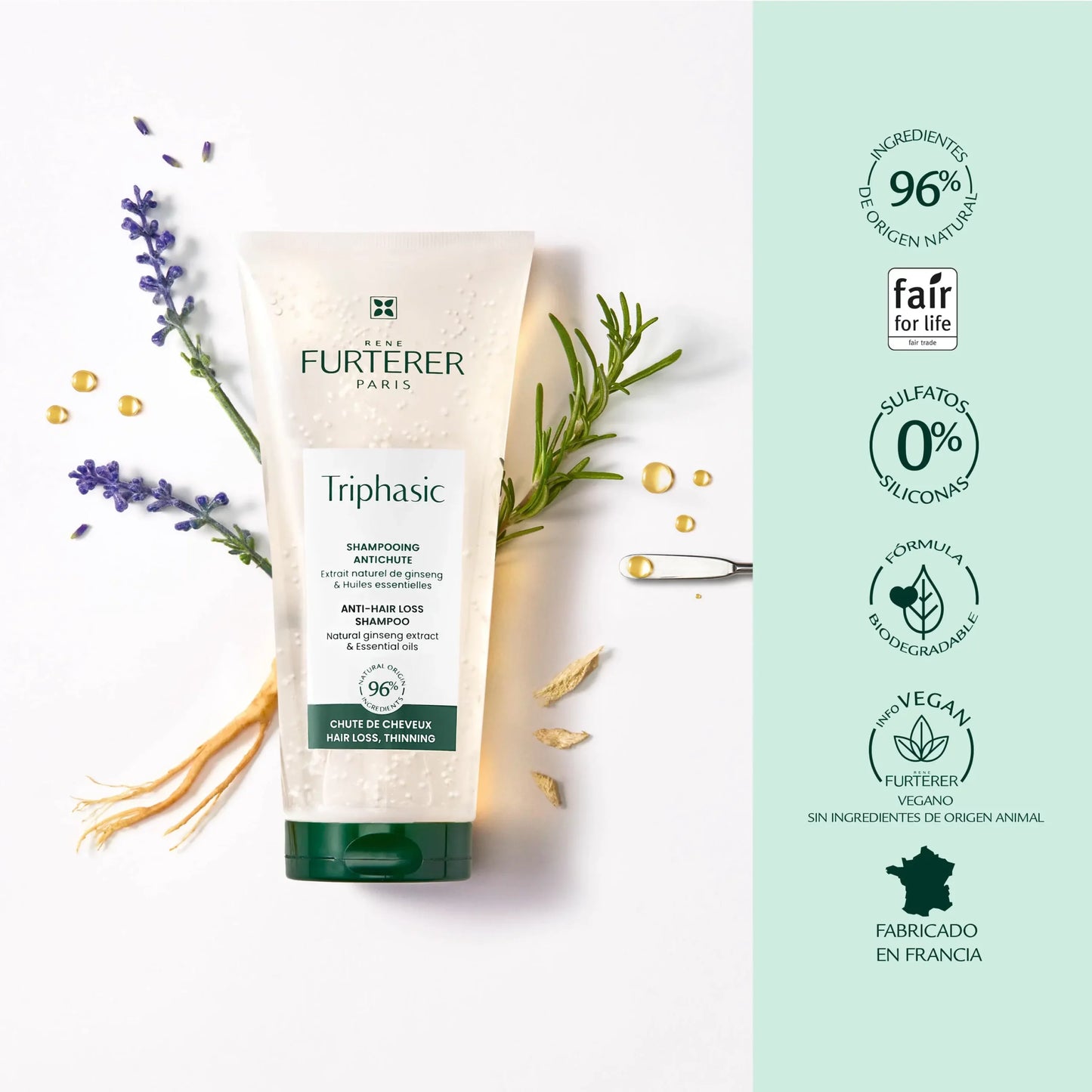 René Furterer Champú anticaída Triphasic